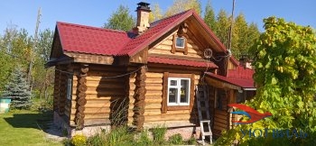 Бревенчатый дом в СНТ Ветеран в Старом Крыму - staryj-krym.yutvil.ru - фото 1